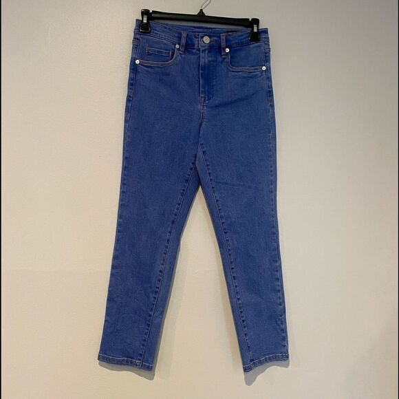 Blank NYC Denim Crop Skinny High Waist Jeans Size 27 - Picture 1 of 6